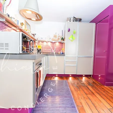 Charming Lovely Area 4 People Appartamento Parigi